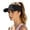 Black, variant on Ticikt Adult's Adjustable Sun Visor Hat, UPF 50+ Lightweight Cap for Sports and Beach,Grey