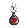 thumbnail image 1 of roses Rouge Foncé Fleurs Porte-Clés Porte-Clés Crochet Métal, 1 of 3