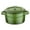 Green, variant on Lava Enameled Cast Iron Small Dutch Oven 0.4 Qt. Round with Trendy Lid Green