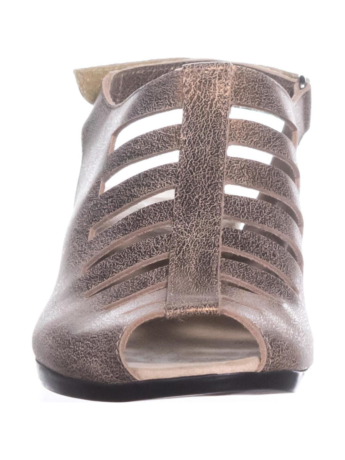Womens Munro Abby Peep Toe Sandals, Golden Taupe Womens Munro Abby Peep Toe Sandals, Golden Taupe