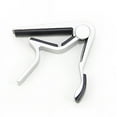Silver Accessories Guitars Bass Guitar Easy to Use Capo Folk Guitar