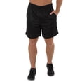 thumbnail image 2 of Athletic Works Men's and Big Men's 8" Active Rice Hole Mesh Shorts, up to 5XL, 2 of 5