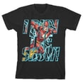 thumbnail image 5 of The Flash I Run the Show! Toddler Boy's Black Graphic Tee-2T, 5 of 7