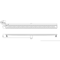 thumbnail image 2 of Dawn LAN470304 Amazon River Series Linear Shower Drain - 47 in., 2 of 2