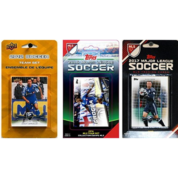 C&I Collectables IMPACT317TS MLS Montreal Impact 3 Ensembles d'Équipe de Cartes à Échanger sous Licence Différents