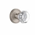 thumbnail image 5 of Grandeur 821442 Georgetown Solid Brass Rose Privacy Door Knob Set - Grey, 5 of 7