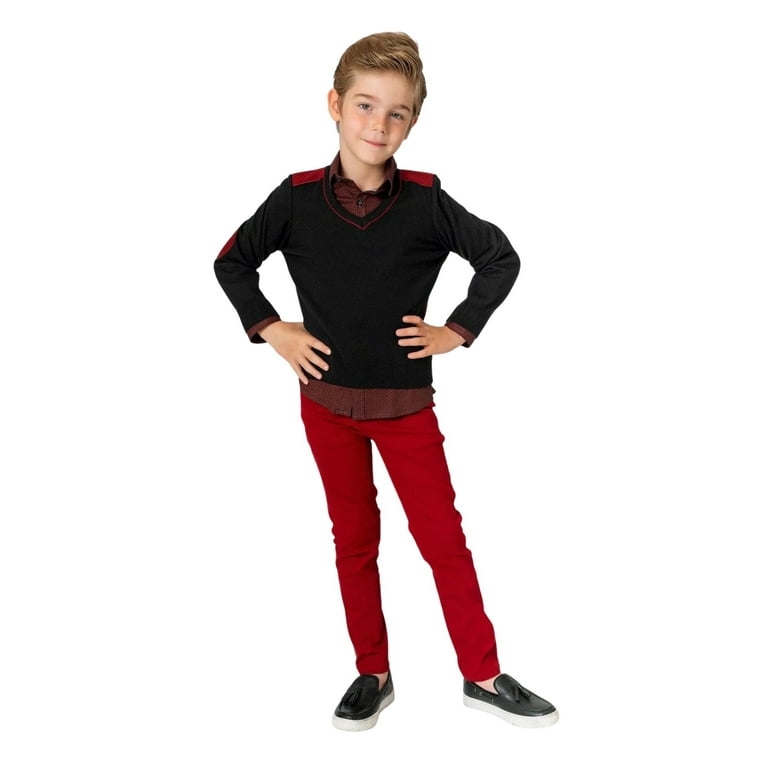 Boys red hot sale dress pants