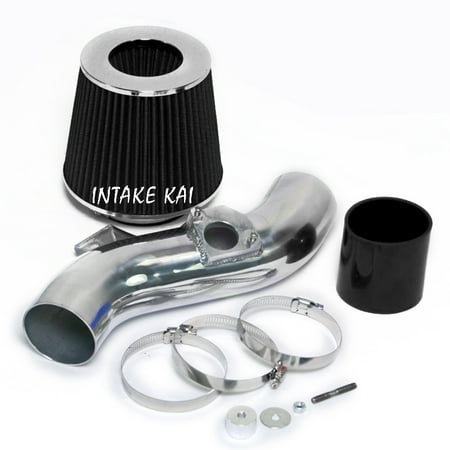 Subaru Impreza Engine Swap - 2002 2003 2004 2005 Subaru Impreza WRX 2.0L / 2004 2005 2006 2007 Subaru Impreza WRX 2.5L Turbocharged Engine AIR INTAKE KIT (BLACK)