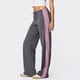 thumbnail image 1 of WILLBEST Pantalones Casuales para Mujer, Cómodos Pantalones Deportivos con Rayas Laterales y Cintura con Cordón, Pantalones Deportivos Cargo Holgados de Pierna Ancha para Uso Diario. Grande, 1 of 6