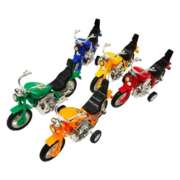 BESTSKY 5Pcs Motorcycle Toy,Toys for 5 Year Old Boy,Mini Motorcycles,Multicolor