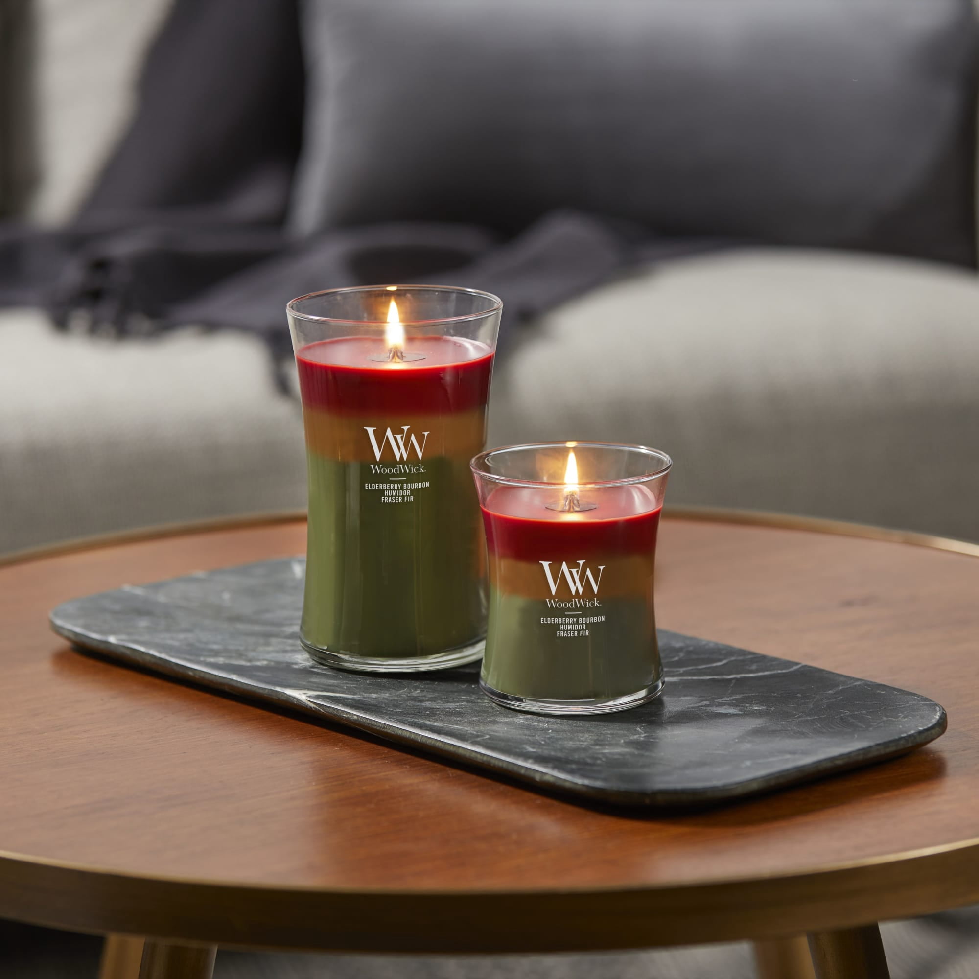 WoodWick Hearthside Trilogy Large Hourglass Trilogy Candle