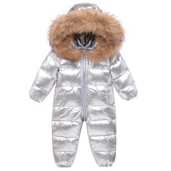 Krdevn Winter Overalls Ski Suits Baby Boy's and Girl's Windproof Snowboard Jumpsuits Snowsuit Jackets Coats,Kids Clothing,18-24 Months
