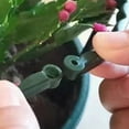 thumbnail image 5 of Cheers.US 6Pcs Plant Support Stake, Plastic Ring Garden Stakes for Plant, Half Circle Plant Supports for Tall Potted Plants Indoor, Outdoor Plant Cage for Peony,Tomato,Hydrangea, 5 of 7
