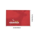 thumbnail image 3 of kladzum Merry Christmas Doormat Xmas Tree Printed Door Mat Household Non-Slip Floor Mats Red Christmas Theme Small Rug Entrance Carpet Mats for Holiday Party Decor Gifts, 23.6x15.7 Inches, 3 of 6