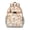 Cute D, variant on Colorful Plaid Striped Backpack - Adjustable Chest Strap for Secure Fit