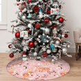 thumbnail image 5 of Sikiie Beautiful Fox 30-48 inches {designName} Print Christmas Tree Skirt Snowman Xmas Tree Skirt with Edge Christmas Decorations for Holiday Party36", 5 of 7