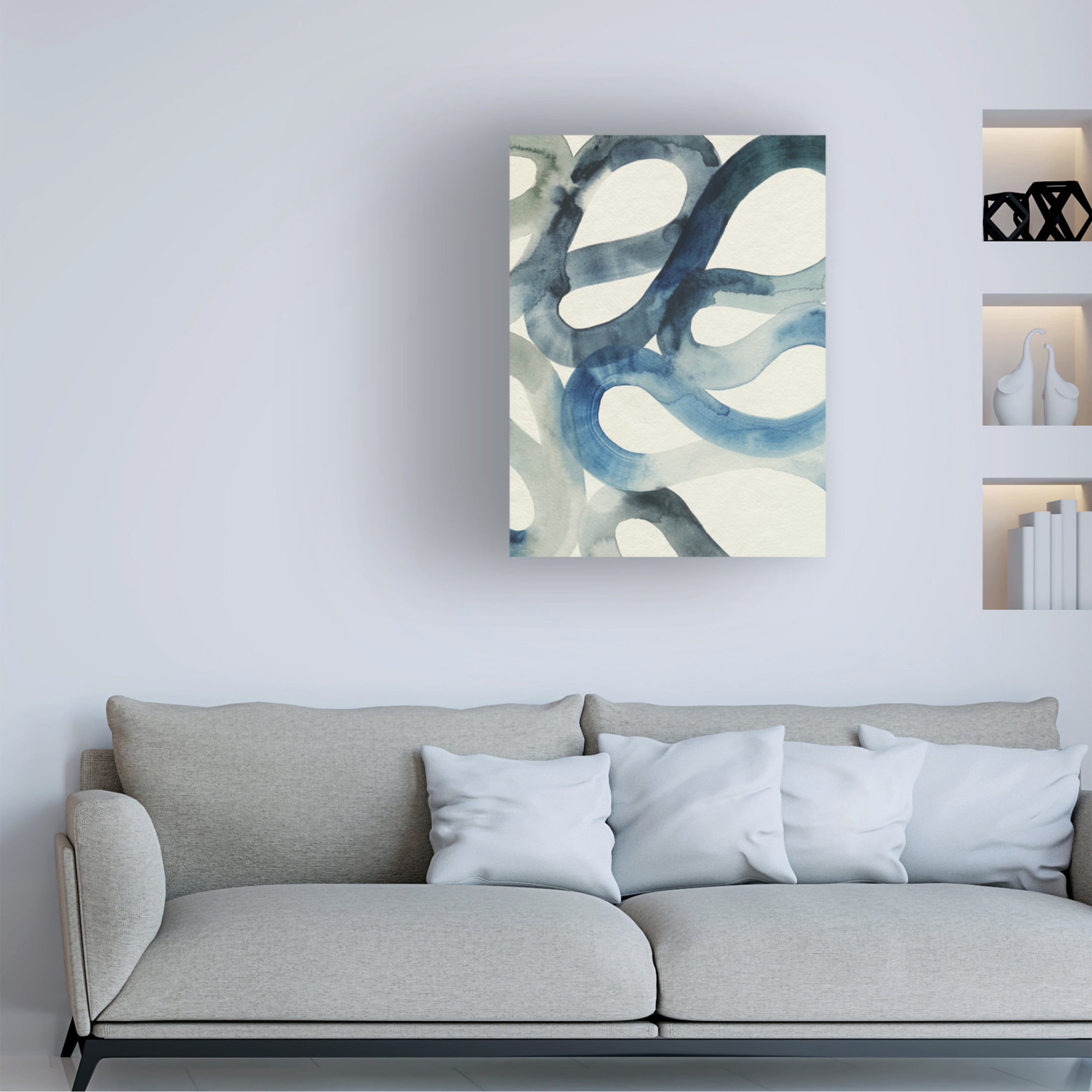 Trademark Fine Art Grace Popp Water & Sand I Canvas Wall Art