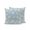 Blue, White, Yellow, variant on Outdoor Pillows Waterproof, Grey Spring Floral Bedding Throw Pillows with Insert for Couch Sofa Bed, Daisy Flowers Elegant Farmhouse Art 16x16 Inch Pillowcases Decorative Patio Pillow Set of 1