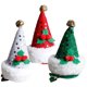 thumbnail image 1 of 3 pinzas para el pelo con forma de gorro navideño, horquillas navideñas, accesorios para el cabello de niñas., 1 of 7