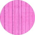 thumbnail image 1 of Ahgly Company Indoor Round Oriental Pink Modern Area Rugs, 7' Round, 1 of 4