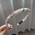 thumbnail image 5 of Mignon Solide Simple Couvre-Tulipe Bandeau de Cheveux de Partie pour les Femmes et les Filles-3pack, 5 of 5