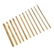 thumbnail image 5 of Inteprter 12x Bamboo Hook Handle Crochet Weave Knitting Needle Supplies Multipurpose Operation Useful Sewing Exquisite Simple 2Conjunto, 5 of 6
