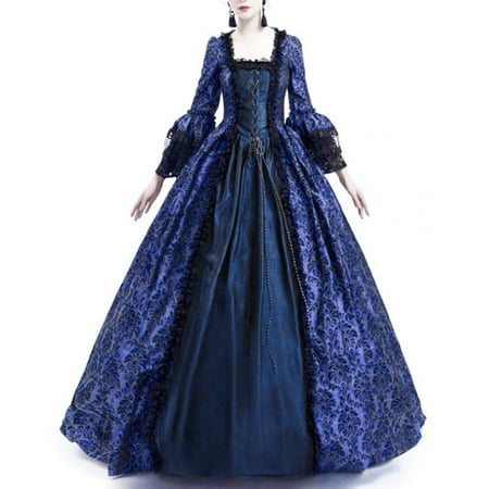

YFPWM Off Shoulder Dresses for Women Modest Dresses Vacation Dresses Maternity Photoshoot Dress Bridal Shower Dresses for Guest Retro Party Princess Cosplay Lace Floor Length Dress