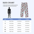 thumbnail image 4 of Vsdgher Ladybugs And Flowers 1 Mens Pajama Pants Sleep & Lounge Pants, PJ Pants-Small, 4 of 6