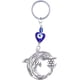 thumbnail image 1 of Llavero Azul Turco Ojo de Mal, Llavero de Protección de Fátima, rno Colgante Colgante Delfín de la Buena Suerte rno para Colgar en el Coche del Mal de Ojo para Colgar en Llaves y Bolsos, 1 of 3