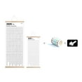 XyyWen Calendar Wooden Calendar 2025 Style Calendar Self Discipline