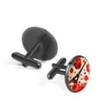 thumbnail image 2 of Valentine's Day Formal Wear Stainless Steel Men's Cufflink Set for Work and Events, 2 of 6