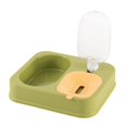 thumbnail image 4 of Alimentador de comida y agua, juego de cuencos de agua y comida para gatos, cuencos de agua y comida por gravedad para perros pequeños, medianos, Verde, 4 of 8