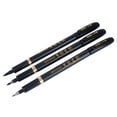 thumbnail image 4 of Khall 3pcs Chinese Japanese Calligraphy Shodo Brush Ink Pen Writing Drawing Craft SG,Pen, 4 of 8