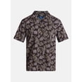 thumbnail image 5 of George Men's Linen Blend Camp Shirt with Short Sleeves, Sizes S-3XL, 5 of 5