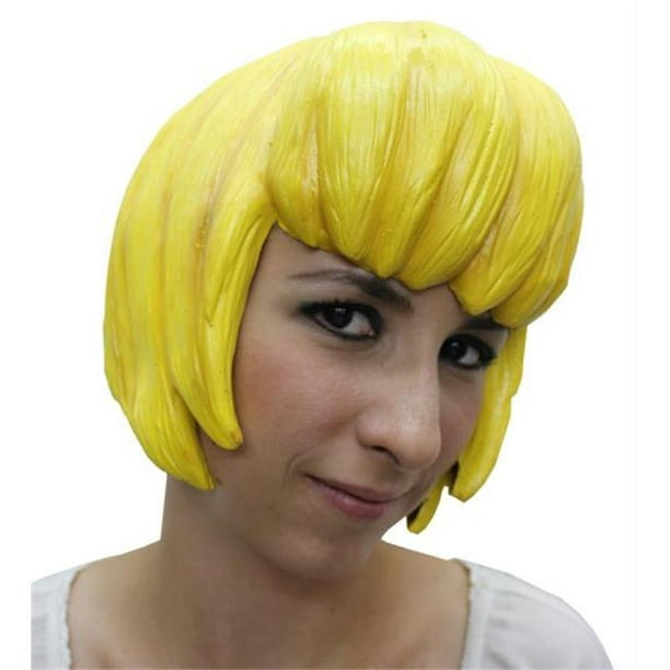 Costumes For All Occasions TB27306Y Wig Anime 6 Latex Jaune