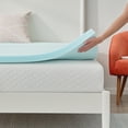 thumbnail image 2 of Homestay Surmatelas en Mousse Mémoire Infusée de Gel de 2 Pouces, Infusion de Gel Rafraîchissant, Confort Haut de Gamme, Certifié CertiPUR-US (Grand Lit), 2 of 6