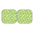 thumbnail image 7 of Balery 2 Piece Green White Flowers Car Windshield Sun Shade|Foldable Front Windshield Shade for Car Front Window for Most Sedans SUV Truck-Large, 7 of 7