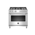 thumbnail image 3 of Bertazzoni 36" Master Series range - Gas oven - 5 aluminum burners - LP version - MAST365GASXELP, 3 of 10