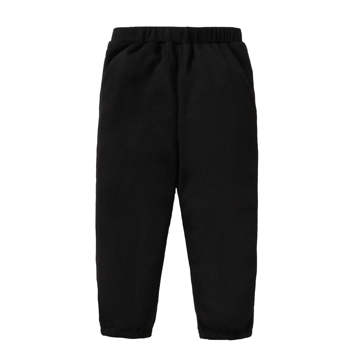 babythestarshinesbrightパンツ 黒 4T Toddler Baby Boys Clothes Baby Boys Pants Elastic