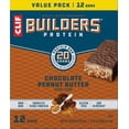 thumbnail image 2 of CLIF Builders - Chocolate Peanut Butter Flavor - Protein Bars - Gluten-Free - Non-GMO - Low Glycemic - 20g Protein - 2.4 oz. (12 Pack), 2 of 5