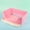 Pink, variant on Large Rabbit Litter Box Trainer, Potty Corner Toilet with Drawer Bigger Pet Pan for Adult Hamster, Guinea Pig, Ferret, Galesaur, Bunny and Other Animals (Blue)