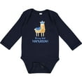 thumbnail image 3 of Inktastic It's My First Hanukkah Boys or Girls Long Sleeve Baby Bodysuit, 3 of 5