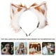 thumbnail image 4 of EeaseMX 1 diadema con orejas de gato, adorable diadema con orejas de animal para disfraz de cosplay para niñas., 4 of 8