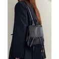 thumbnail image 2 of HMSHA Small Backpack Purse for Women Leather Backpack Purse for Women Aesthetic Backpack Mini Backpack Purse for Women (Black), 2 of 8