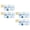 4 pack, variant on CEORPER Temperature Recording Device 10000 Points 60Days Temperature Data Logger USB