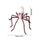 thumbnail image 3 of Decoración de Halloween con Forma de Araña Fantasma | Calavera Aterradora | Material Abs Morado, Naranja, Blanco y Rojo | 30 Cm. Suministro Duradero para Fiestas En Casa, Tiendas y Eventos Festivos., 3 of 6