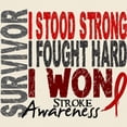 thumbnail image 3 of CafePress - Survivor 4 Stroke Shirts And Gifts Light T Shirt - Light T-Shirt - CP, 3 of 4