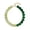 Light-Dark Green, variant on Women's summer fashion colorful large-bead necklace, featuring large resin beads and a bubble-style design