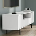 thumbnail image 4 of Comfort Pointe Avichi White Laminate 3 Door TV Console, 4 of 14