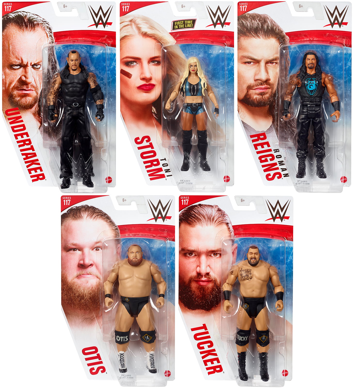 WWE Series 117 - Complete Set of 5 - Walmart.com